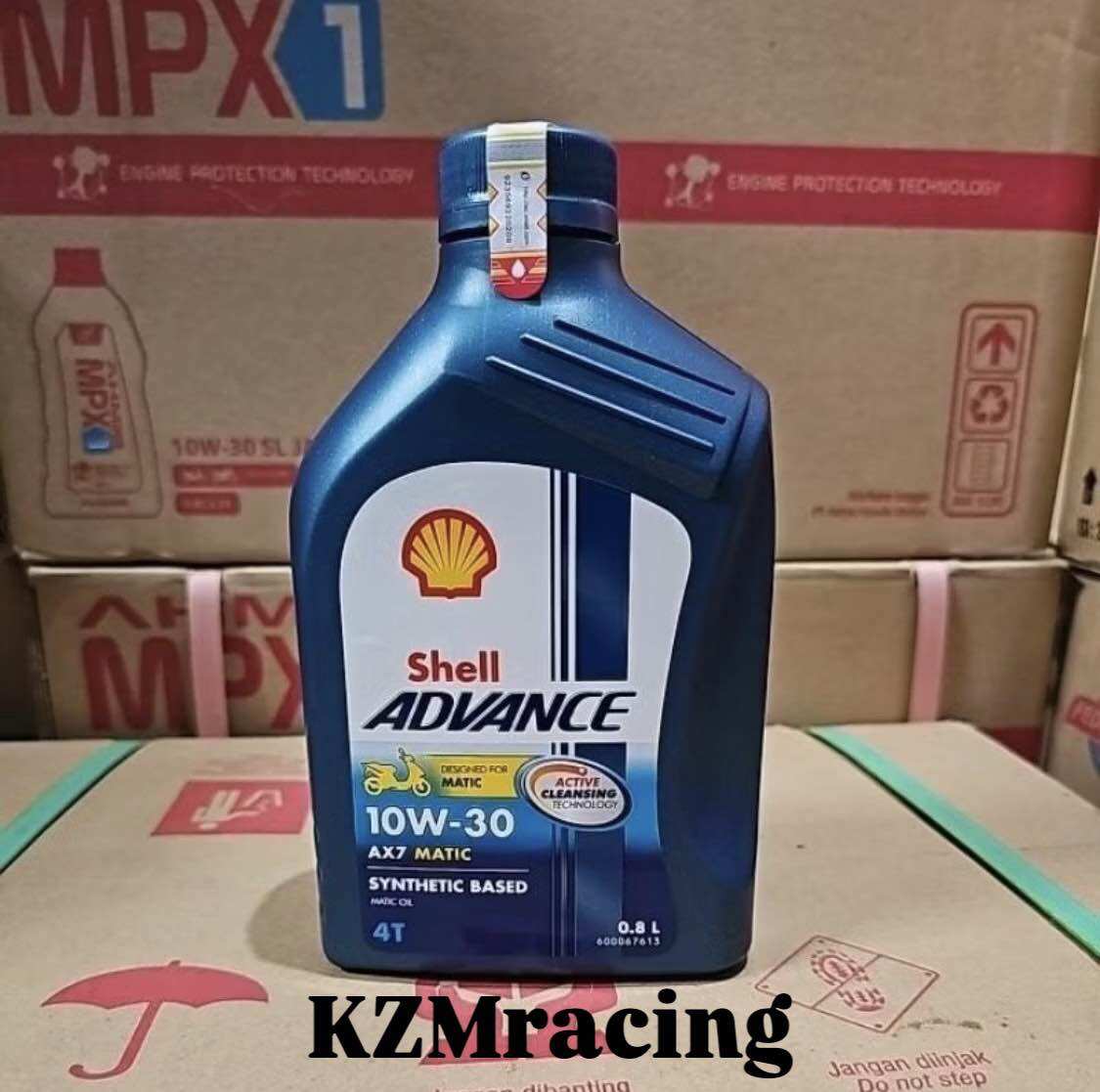 Original Shell Advance Ax7 10W-40 0.8 ml Metic High Performance Oil Harga 39,000 rupiah*Gratis Ongkir