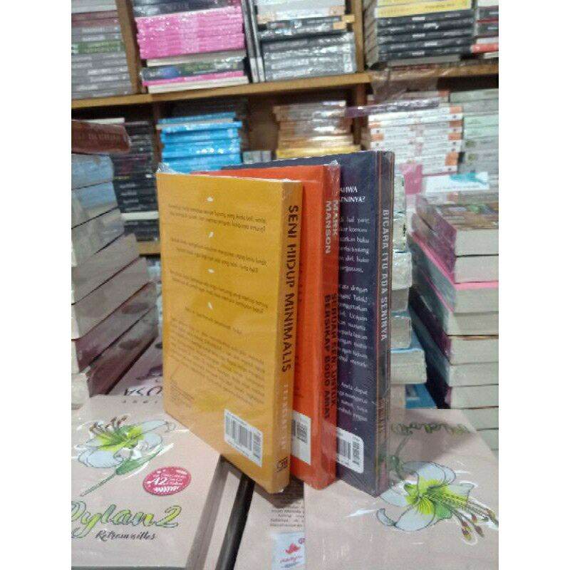 Paket 3 Buku Motivasi Seni  Bersikap Bodoamat Seni  