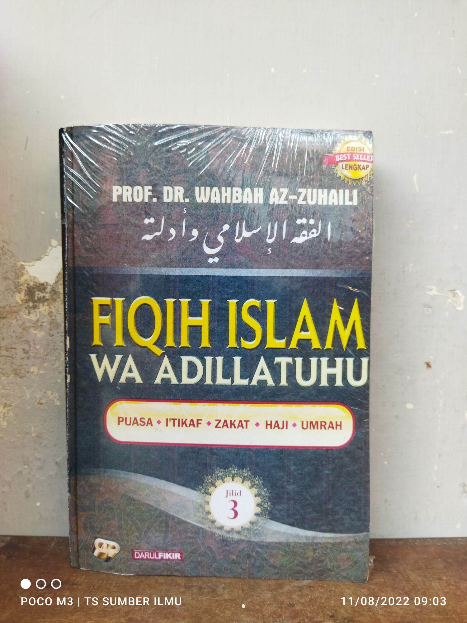 Buku Fiqih Islam Wa Adillatuhu Jilid 1 Sampai Jilid 10 Wahbah Az