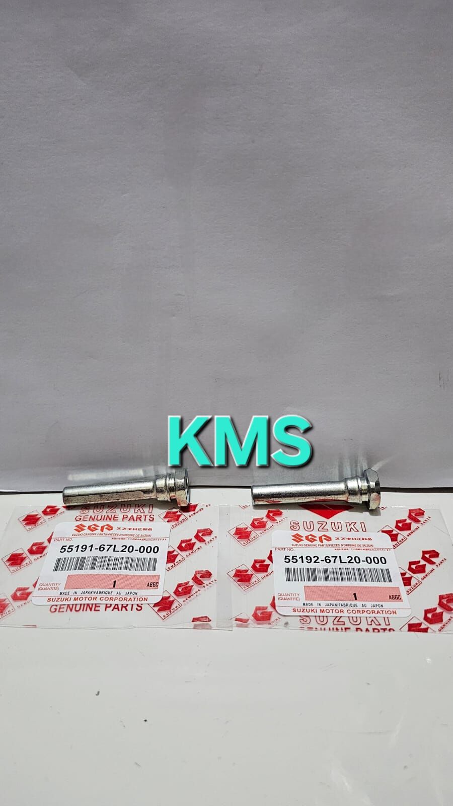 Upper Lower Disc Caliper Bolts Ori Karimun Wagon R 55191/2-67L20-000 1Set Harga 50,000 rupiah*Gratis Ongkir