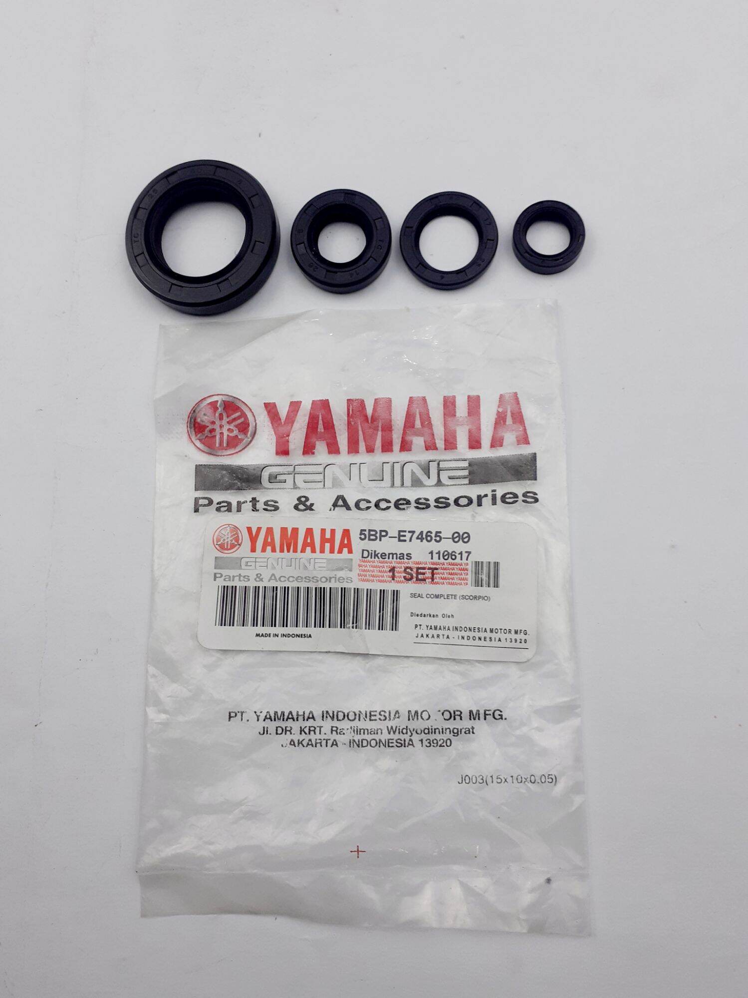 Seal Komplit Yamaha Scorpio Scorpio Z Seal Bak Kopling Seal Gear Seal Overan Seal