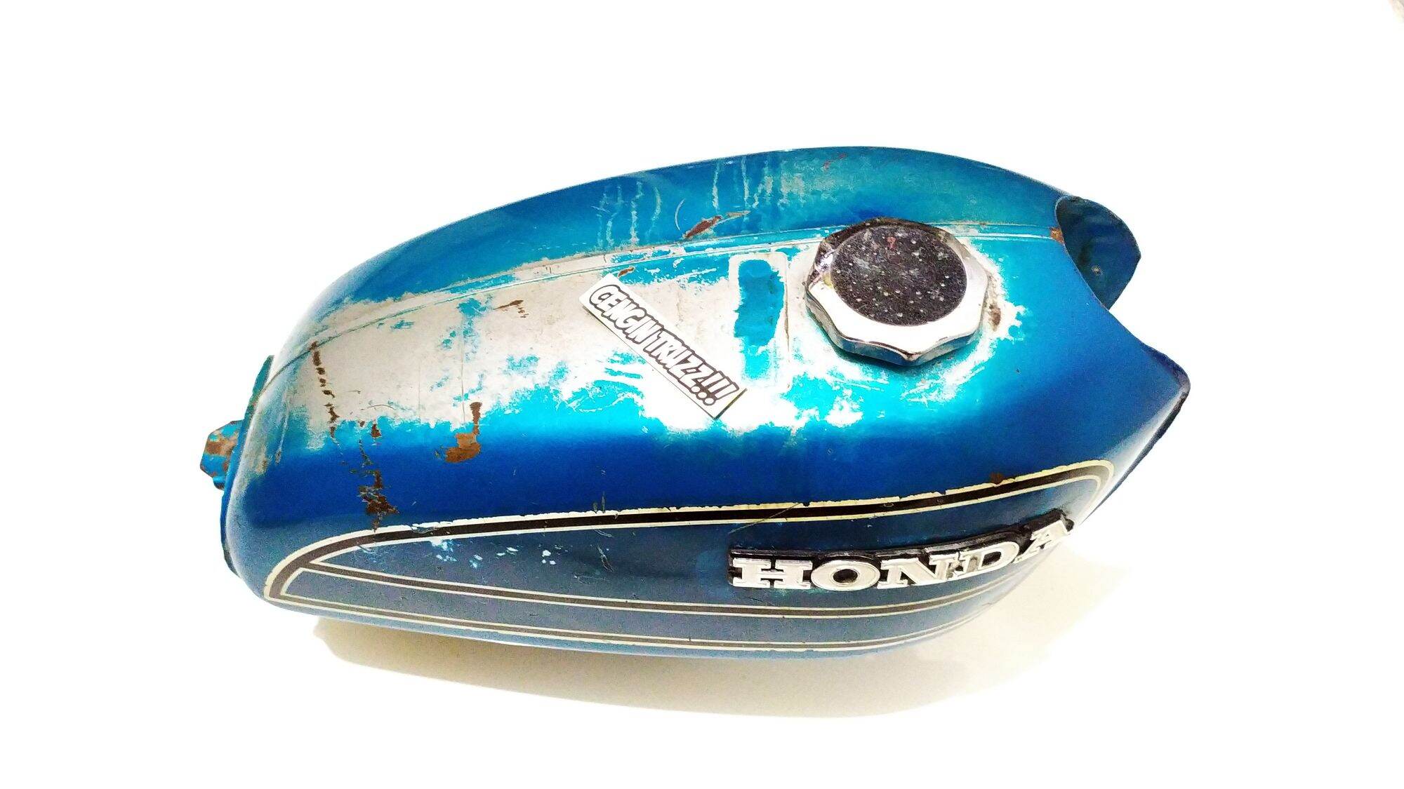 Gas tank cb125 original usa tangki cb125 original set emblem dan tutup