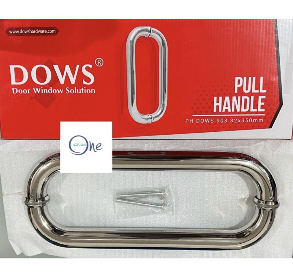 Pull Handle C 35 cm / 30 cm (Dows / Red Orchad) Tarikan Pintu Kaca PH