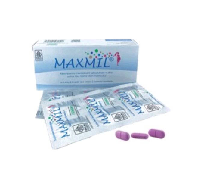 Maxmil Strip 6 Kaplet Multivitamin Ibu Hamil
