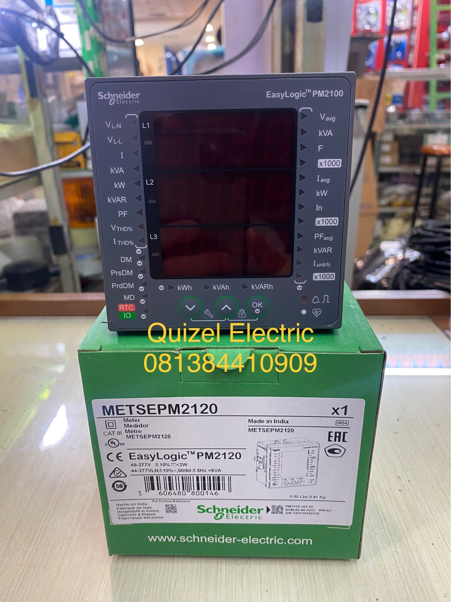 Power Meter / Power Logic METSEPM2120 PM2120 Schneider Lazada Indonesia