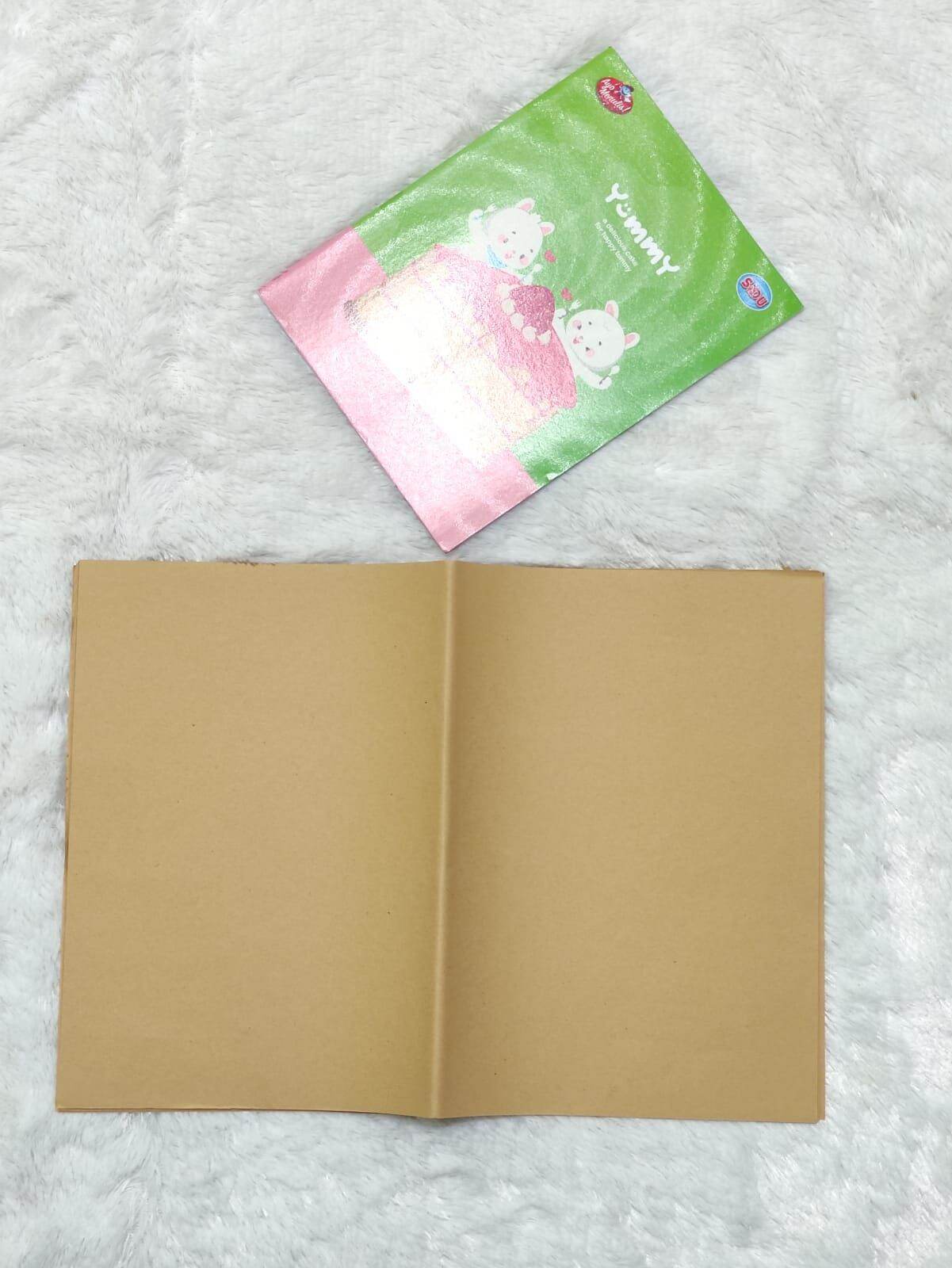 Pack Isi Sampul Buku Coklat Kwarto Boxy Polos Dan Boxy Nama Ukuran Buku Sidu Lazada Indonesia