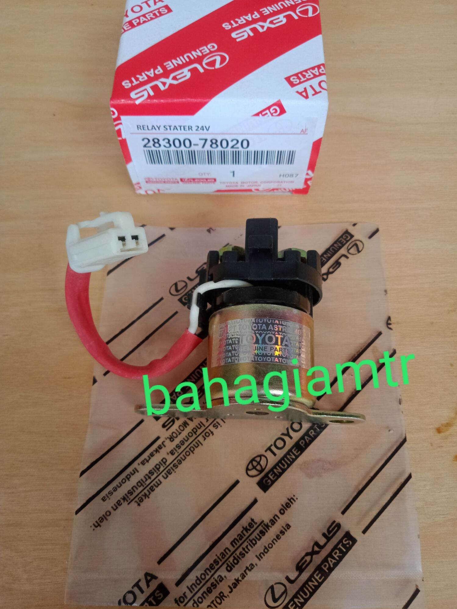 relay starter relay glow plug 24 volt toyota ht 125 dyna rino saurus Lazada Indonesia