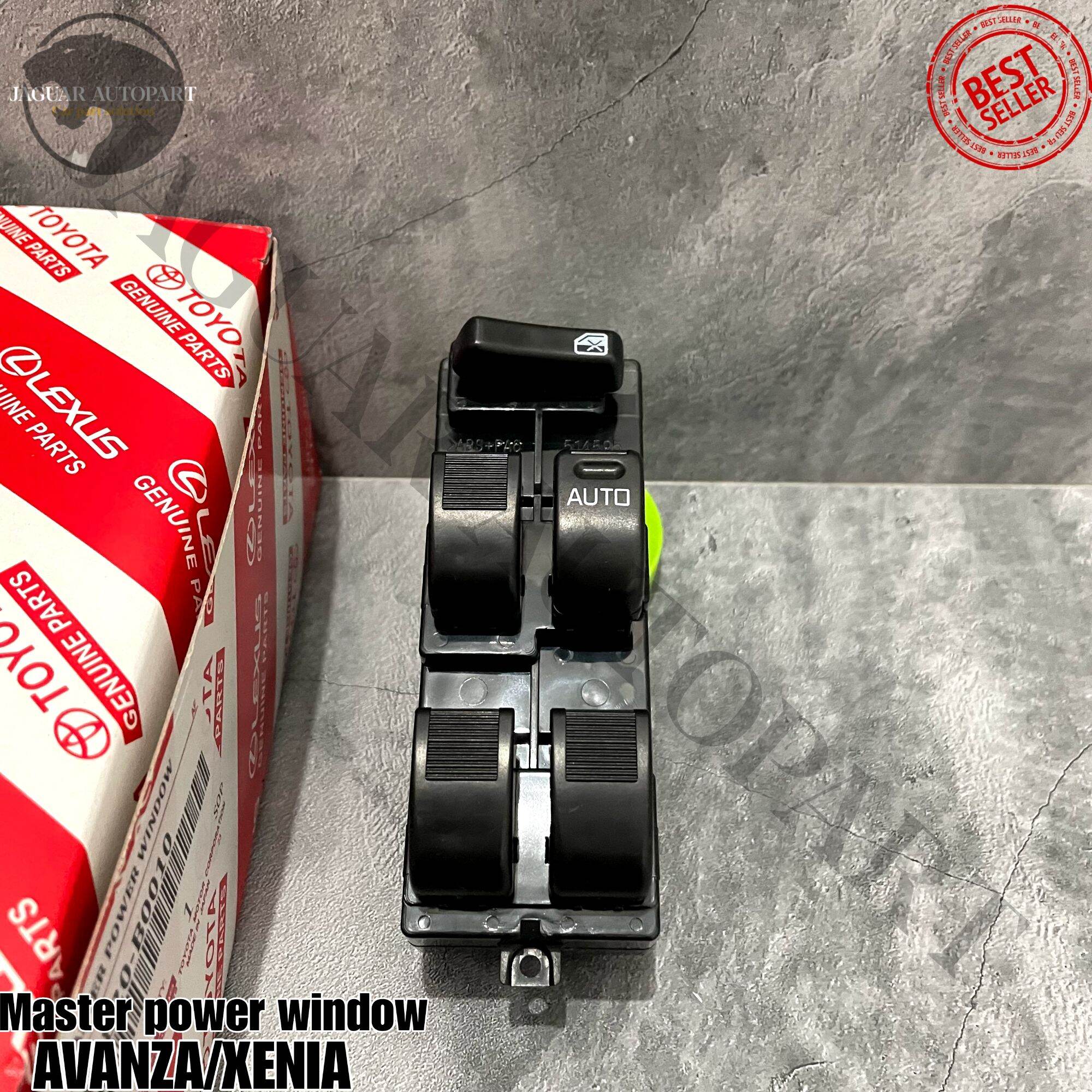 SWITCH SAKLAR MASTER POWER WINDOW (PUSAT) AVANZA XENIA 2004 2005 2006 2007 2008 2009 2010 2011 LUXIO ORIGINAL Harga 121,500 rupiah*Gratis Ongkir