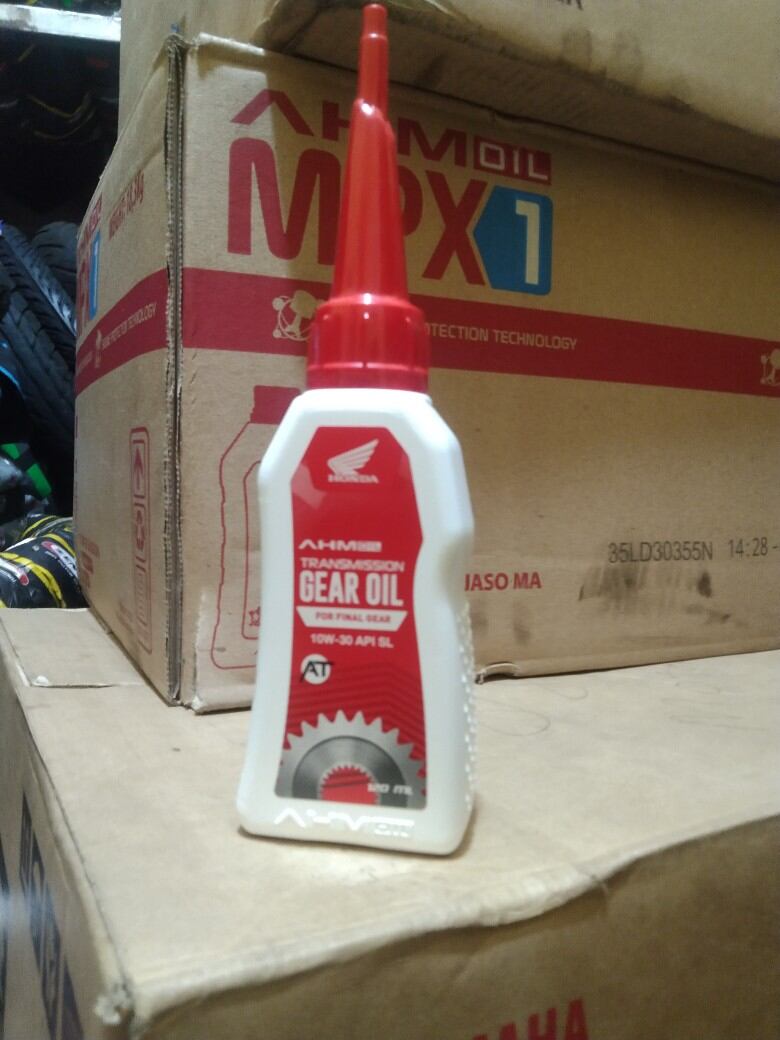 OLI GARDAN AHM 120ML transmision GEAR OIL 10W-30 API SL Harga 18,000 rupiah*Gratis Ongkir