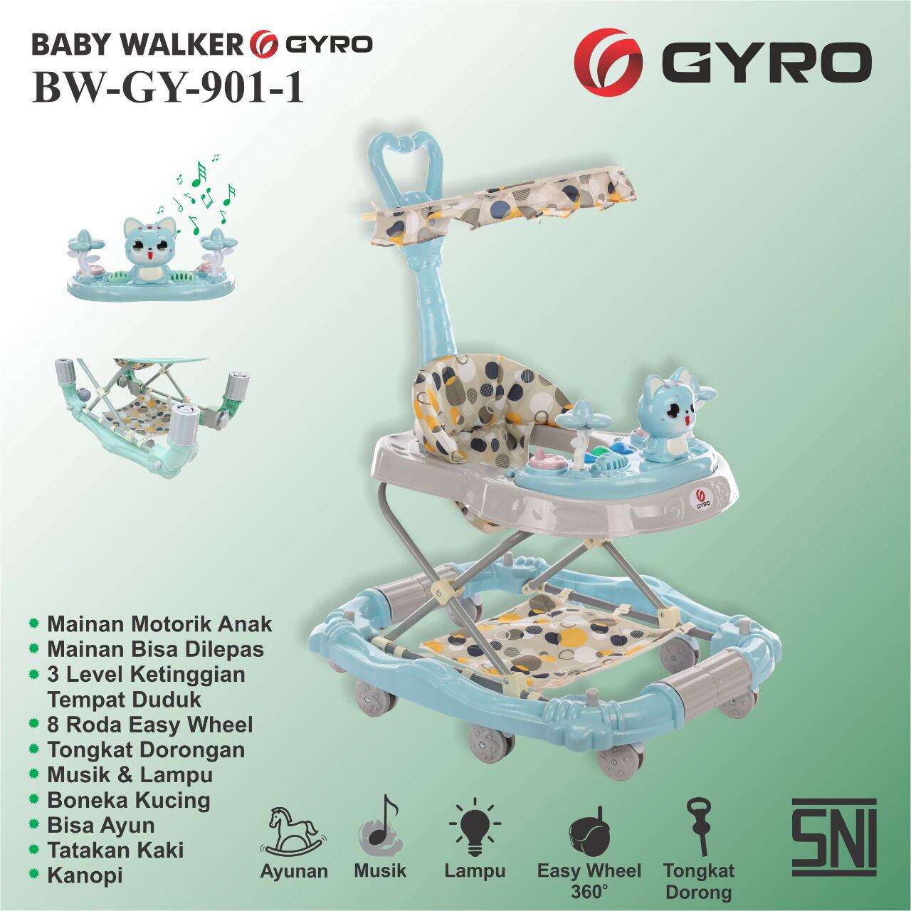 PROMO / COD / BABYWALKER / GYRO / TYPE 901-1 dan 902-1 / TERMURAH DAN  TERLARIS