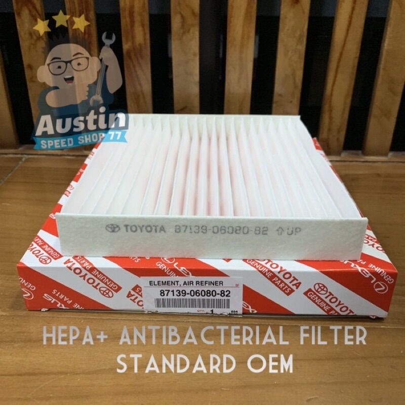 Filter AC Kijang Innova Old, Yaris, Fortuner Old, Camry Th 2007-2015 87139-06080-82 Harga 25,000 rupiah*Gratis Ongkir