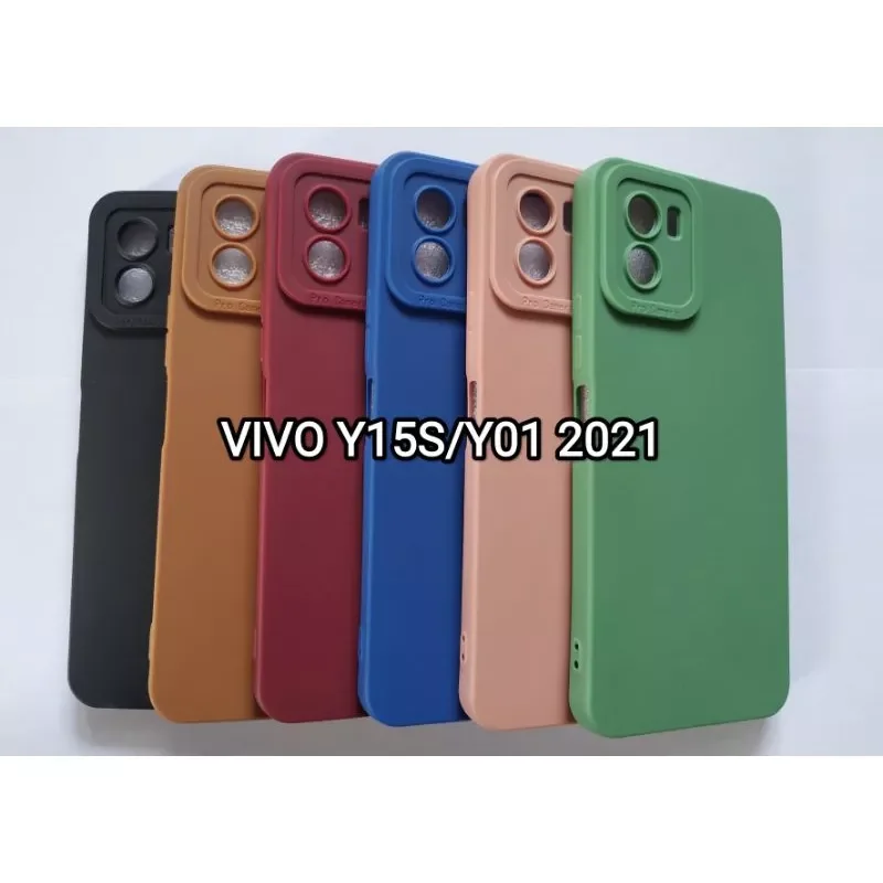 Hard Case My Macaron Vivo Y15S New Y01 2021 Silikon Macaron
