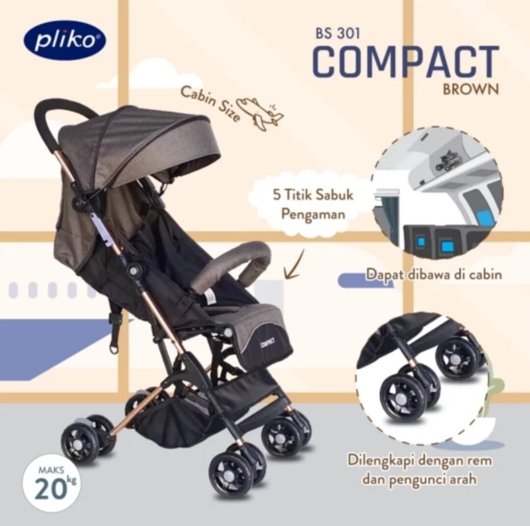 Stroller pliko sales 301 compact