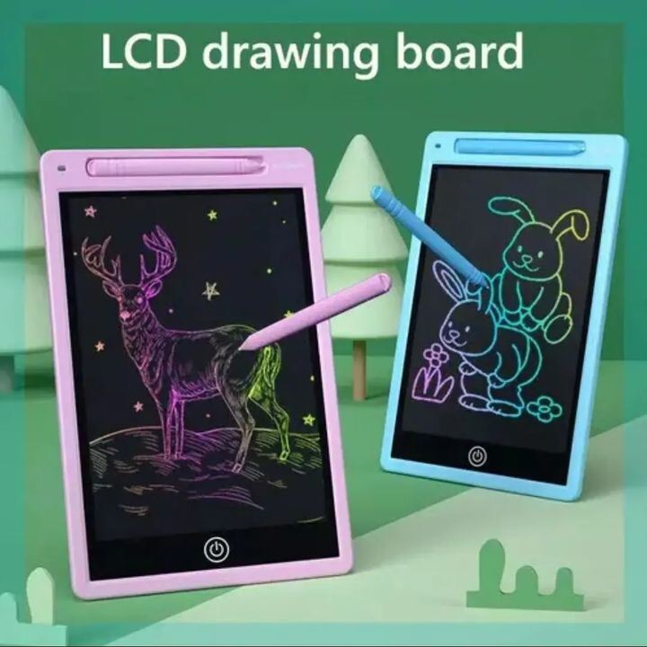 COD PAPAN TULIS LED LCD MENGGAMBAR MENULIS ANAK DRAWING BOARD PROMO