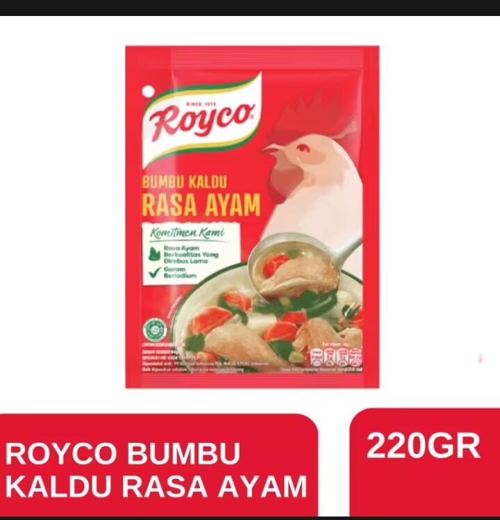 Royco BUMBU KALDU Penyedap Makanan Penyedap Rasa AYAM 220G | Lazada ...