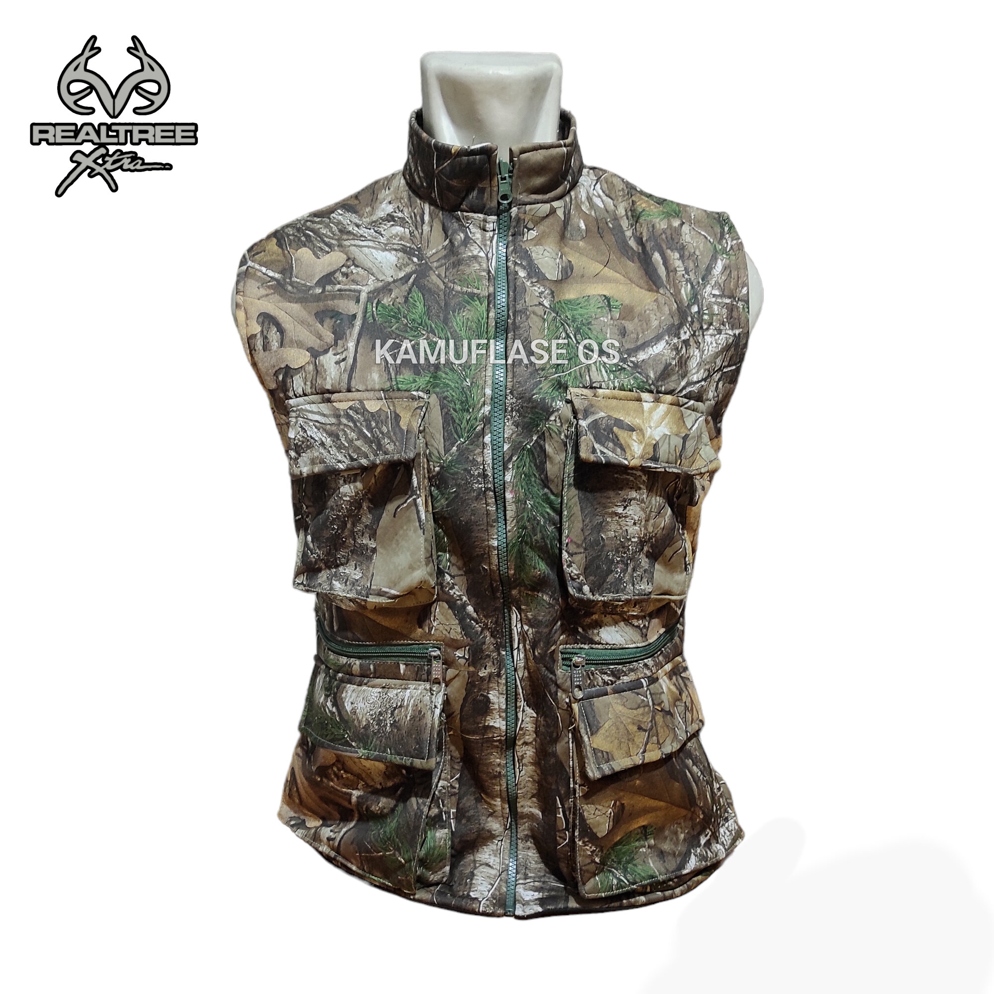 Stormkloth Men's Camouflage Multi Pocket Waistcoat Vest Hunting Fishing  Outdoor Camo Sleeveless Jacket (S) : : Fashion