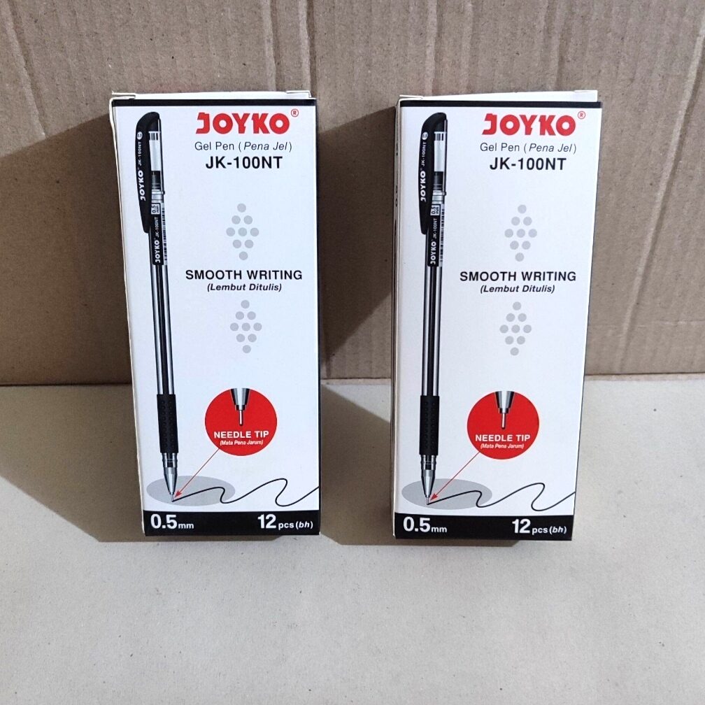 1 Pak Pulpen Joyko JK 100 NT Isi 12 Pcs HITAM