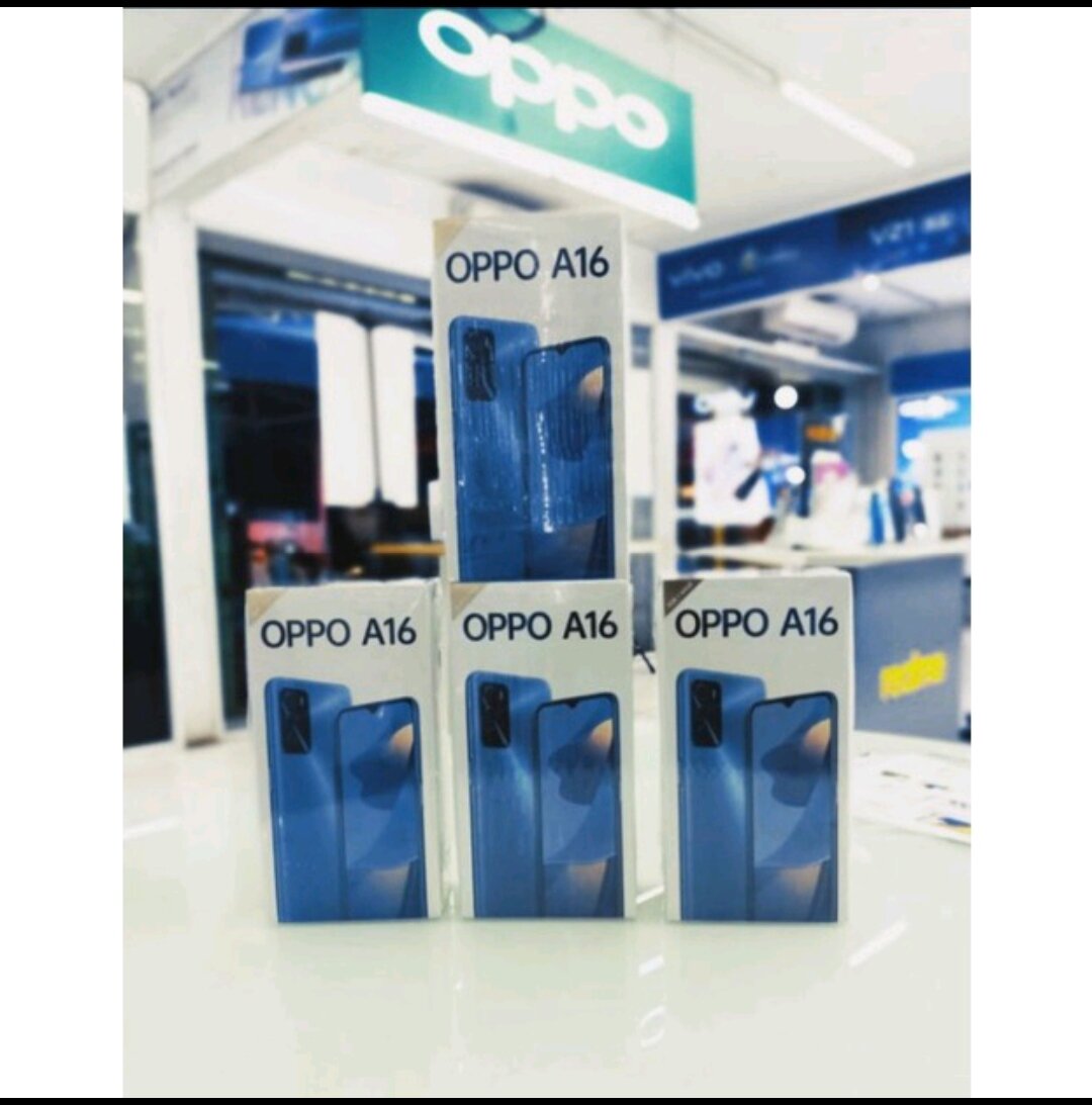 new Oppo A16 4 64 segel garansi resmi Harga 2,315,000 rupiah*Gratis Ongkir