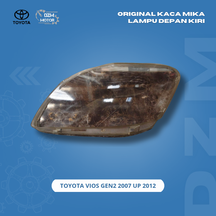 Original Glass Mica lamp left Toyota Vios Gen2 2007 up 2012 Harga 390,000 rupiah*Gratis Ongkir