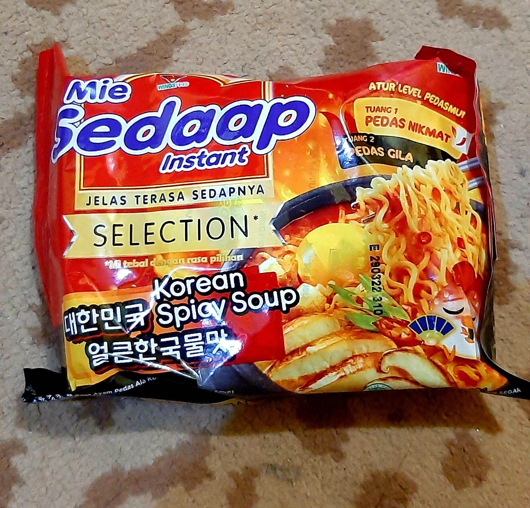 Mie Sedap Selection Korean Spicy Soup Lazada Indonesia 