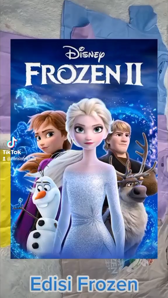 KAOS ANAK FROZEN 2-12TH