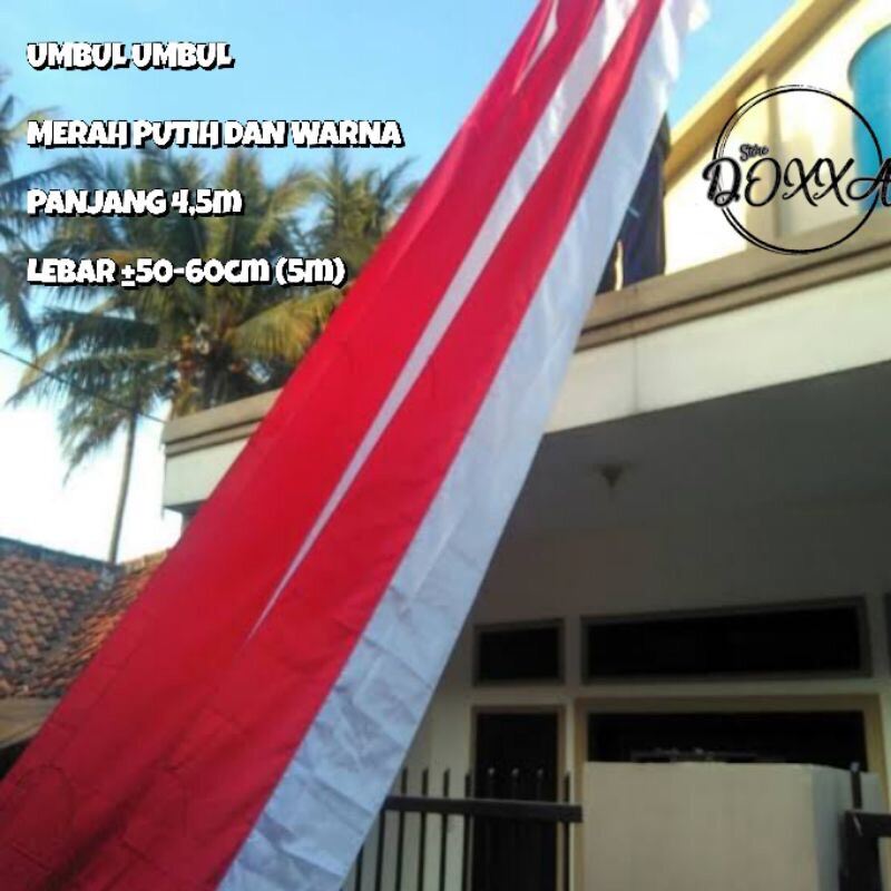 Bendera Indonesia Umbul Umbul Merah Putih Kemerdekaan Meter Lazada Indonesia