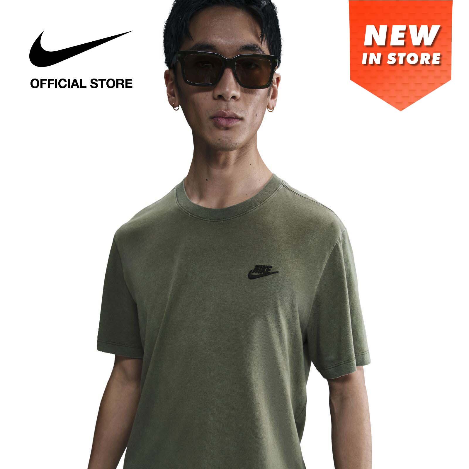 Nike Men's Sportswear T-Shirts - Medium Olive [HJ0733-222