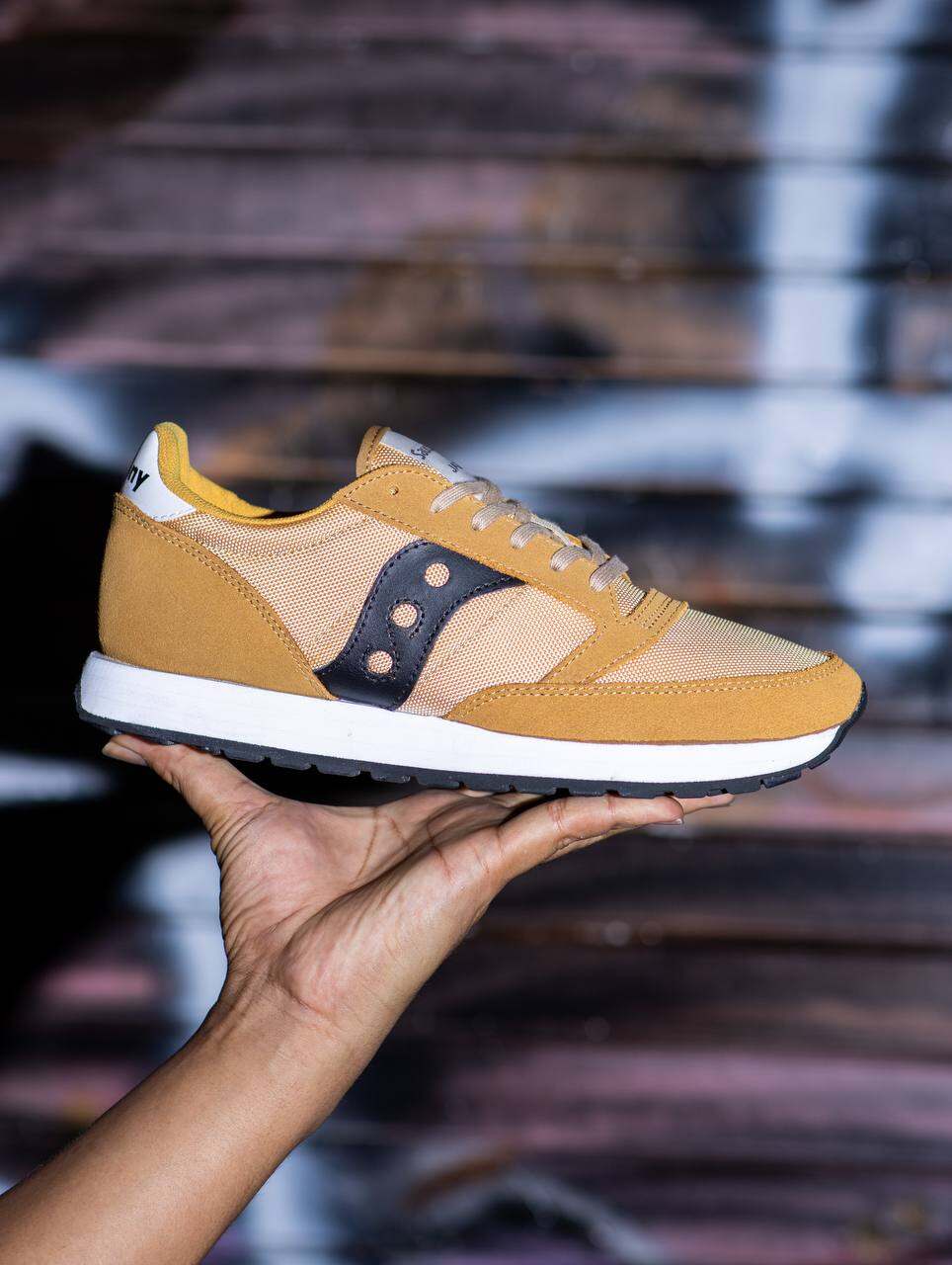 Saucony Jazz Vintage Brown Black Lazada Indonesia