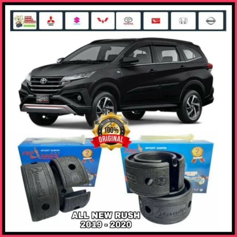 PRO SHOCK Sport Damper New Rush Sepaket Depan dan Belakang Bergaransi 2 tahun Harga 890,000 rupiah*Gratis Ongkir