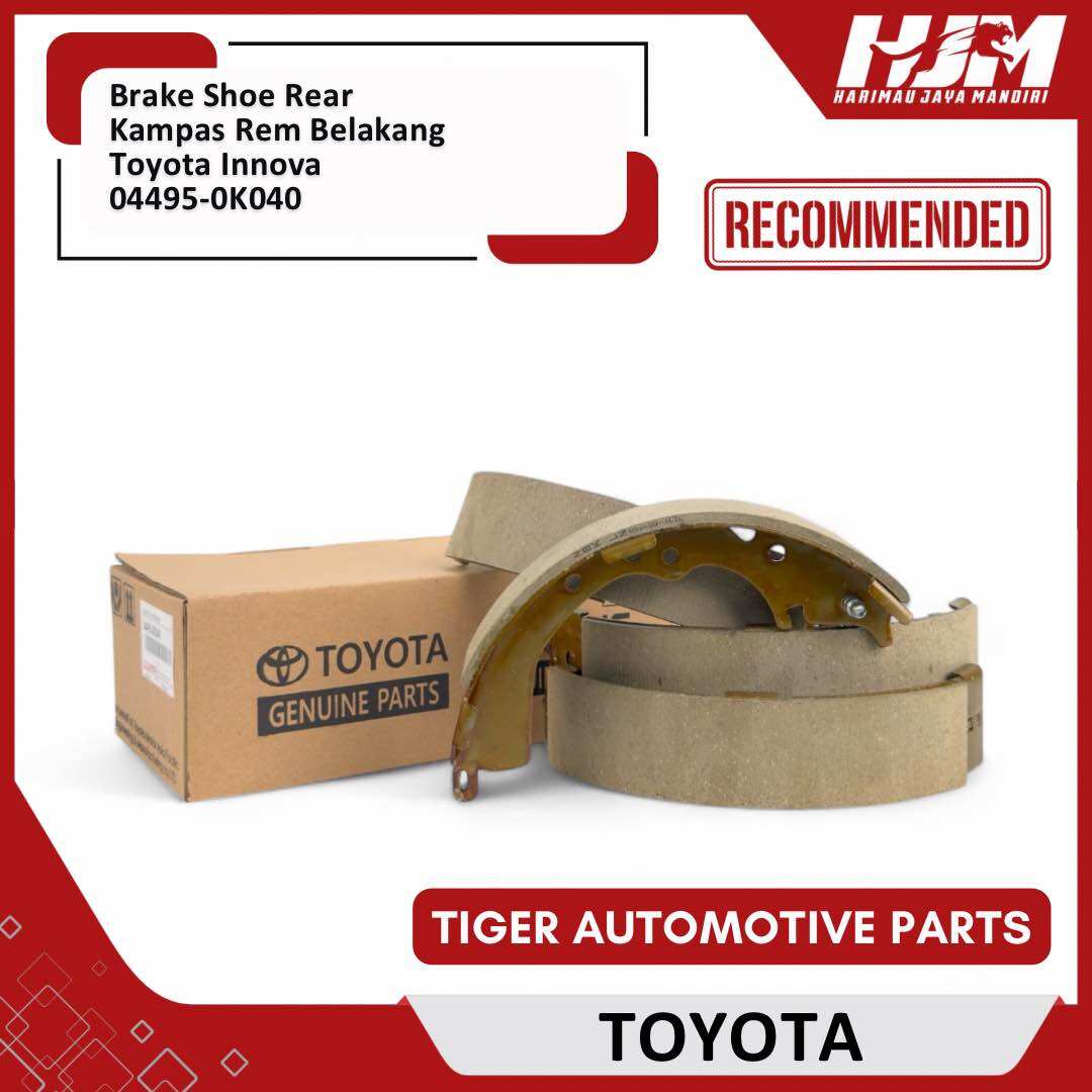 Brake Shoe - Kampas Rem Roda Belakang Toyota Innova Harga  147,500 Ringgit*Penghantaran Percuma