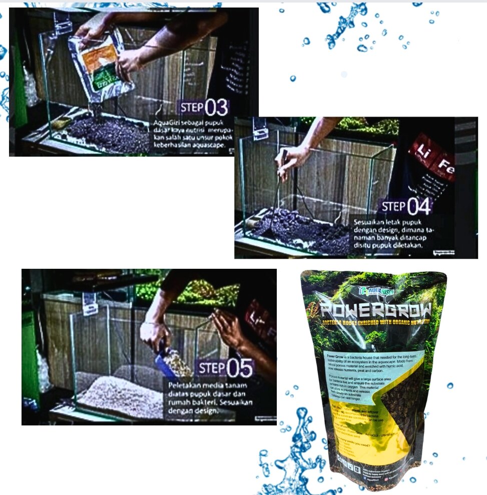 POWER GROW 1L Rumah bakteri Aquarium Aquascape