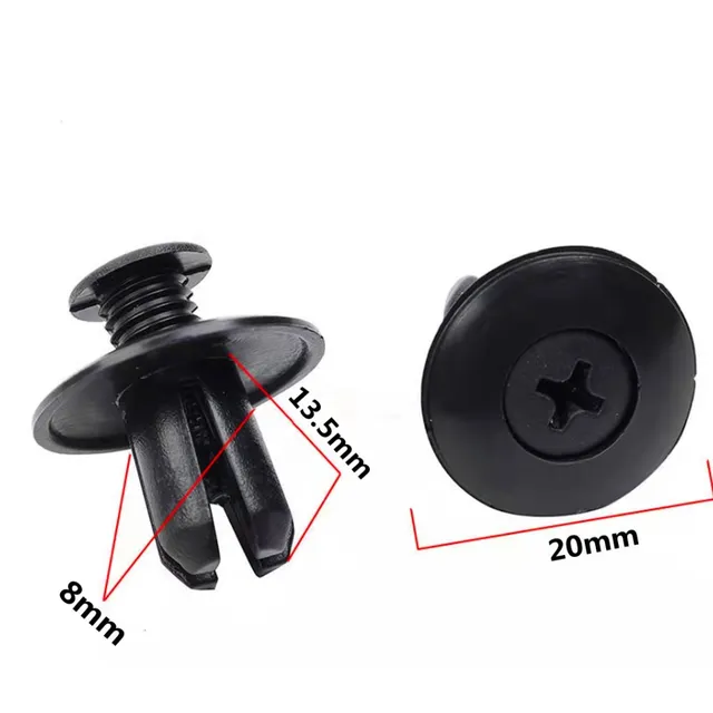 klip bemper mobil universal 8mm isi 10pcs toyota nissan suzuki daihatsu Harga 6,700 rupiah*Gratis Ongkir