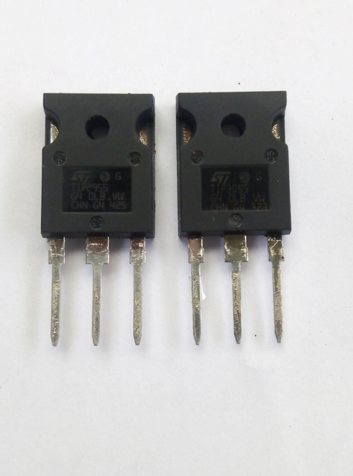 1set Transistor final TIP2955 TIP3055 - Transistor tip 2955 tip 3055