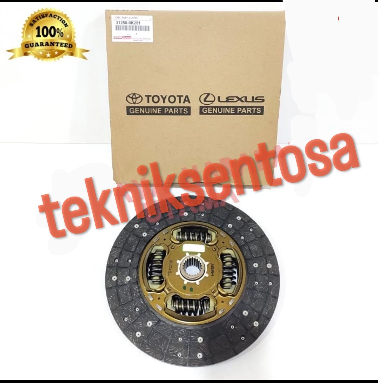 Plat Kampas Kopling Fortuner VRZ Hilux Vigo Revo Double Cabin 2GD ORI Harga 650,000 rupiah*Gratis Ongkir