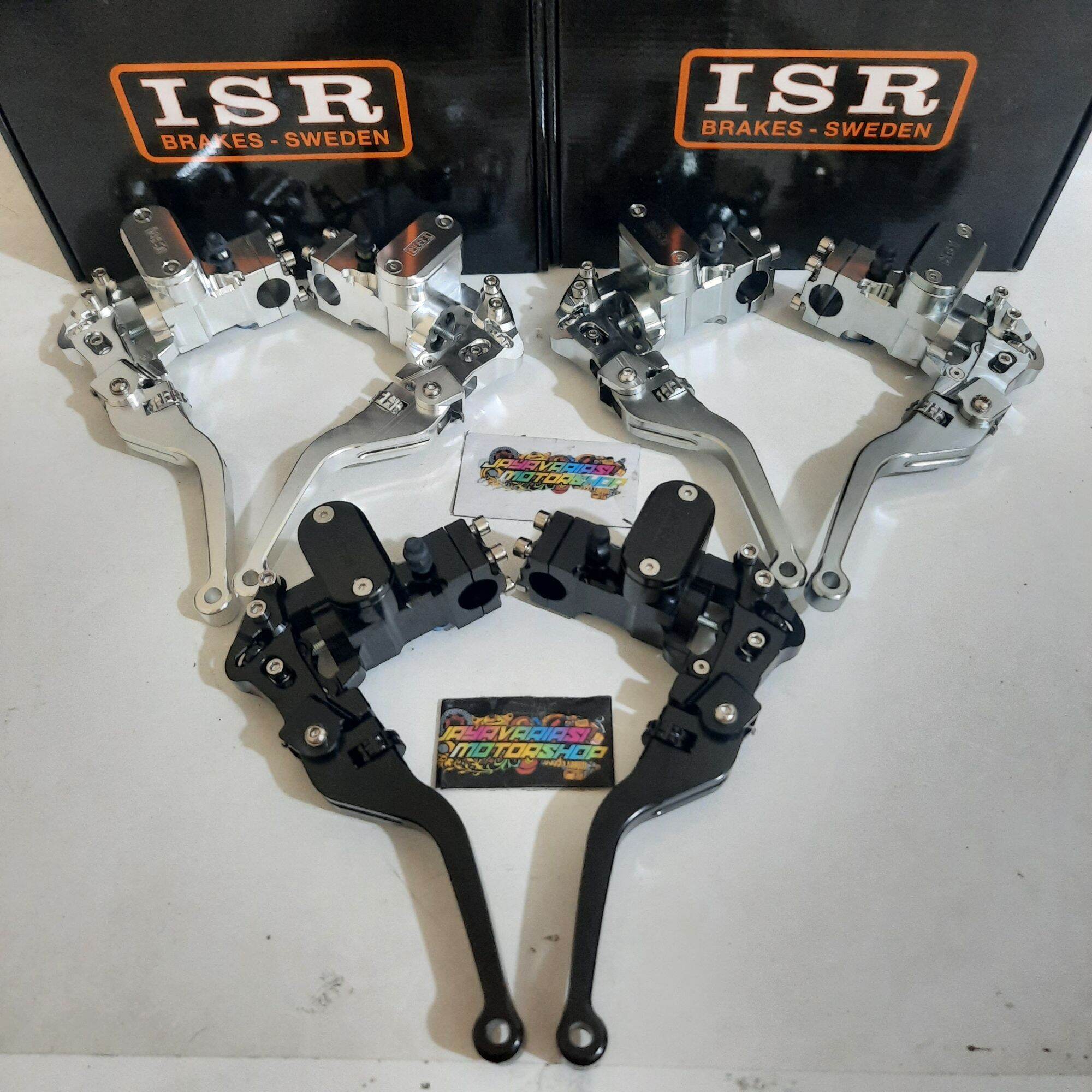 Isr Brake Rotor HANDLE MASTER REM ISR BRAKES - SWEDEN FULL CNC 2TABUNG DOUBLE DISC PNP ...