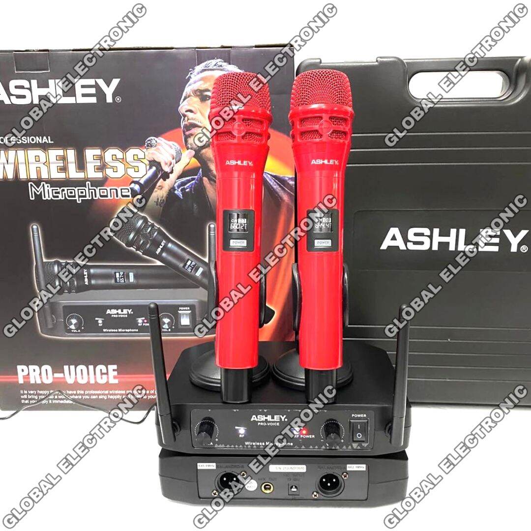 Mic wireless ASHLEY PRO VOICE (ORIGINAL) Lazada Indonesia