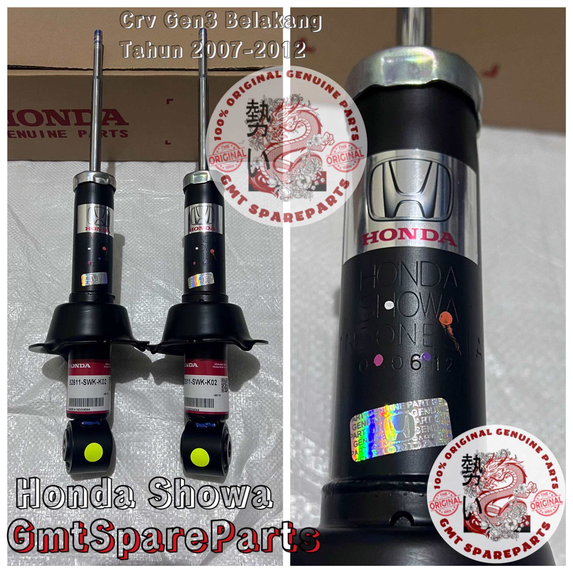 Shockbreaker shock absorber honda CRV Gen 3 belakang showa tahun 2007
