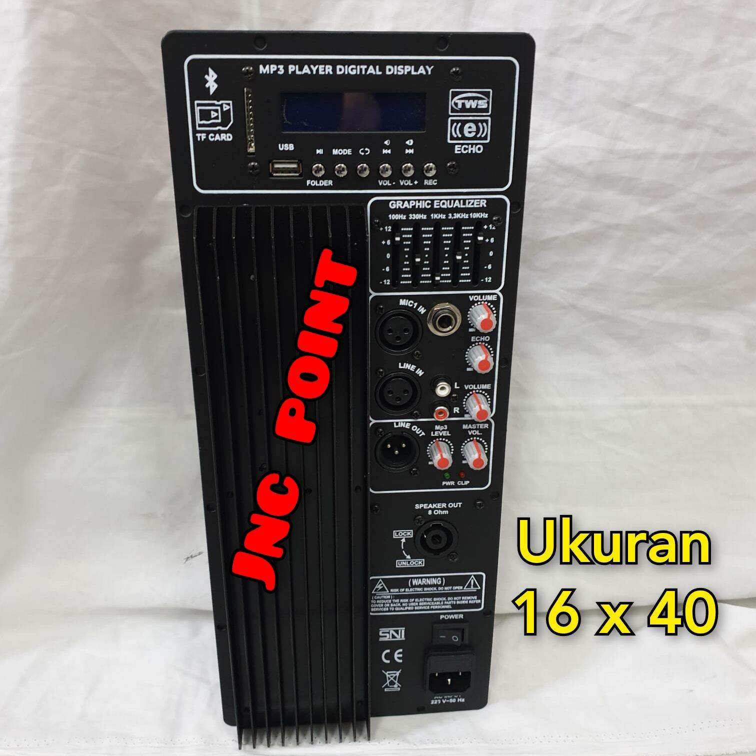 Mesin Kit Power Kit Aktif 1000 Watt USB Bluetooth Sistem TWS ECHO ...