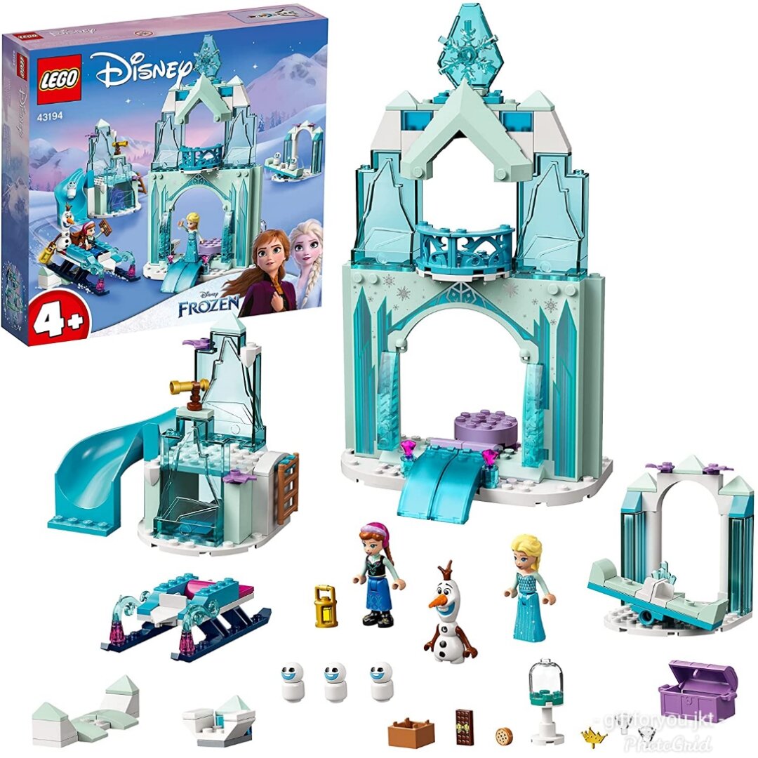 lego disney castle frozen