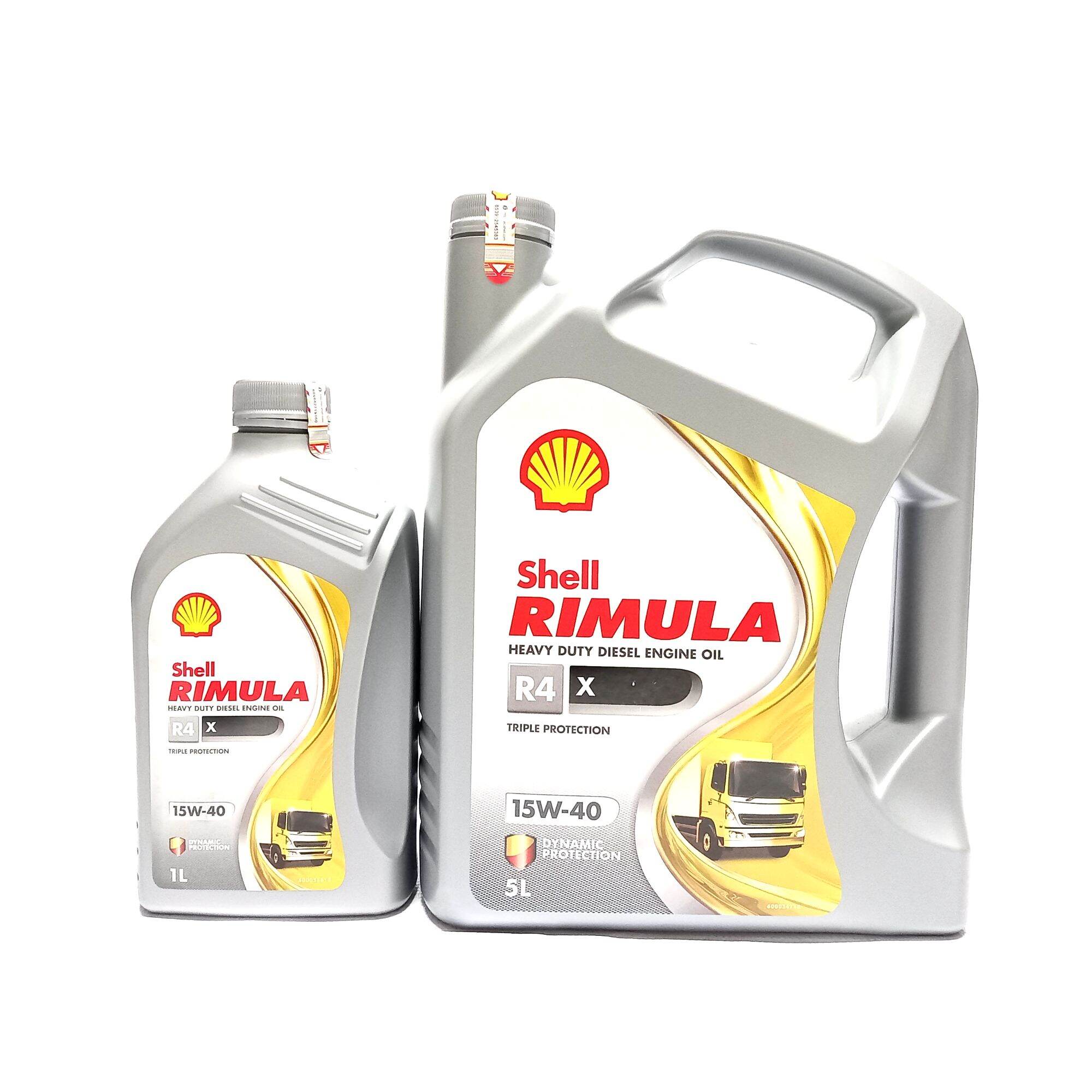 SHELL RIMULA R4 X Diesel Engine Oil SAE 15w-40 | Lazada Indonesia