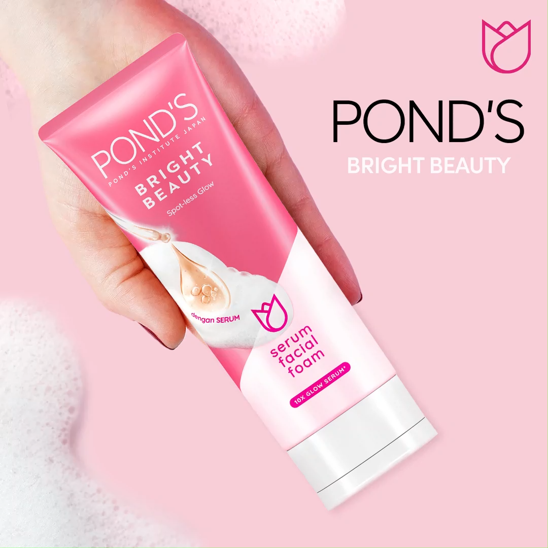 Pond's Bright Miracle Ultimate Clarity Niasorcinol Facial Foam 100gr x2