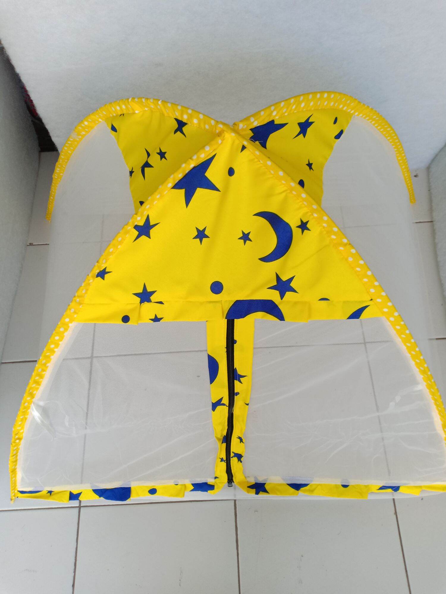 tenda kulambu bayi multi pungsi bisa dilipat anti nyamuk dan serangga. diameter 100x60cm.