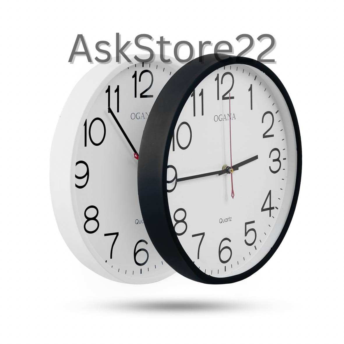 Jam Dinding Besar Tebal / Jam Dinding Ogana 30Cm Aesthetic / Hiasan Dinding Unik Untuk Ruang Tamu Minimalis / Jam Dinding Ogana 30Cm 901T