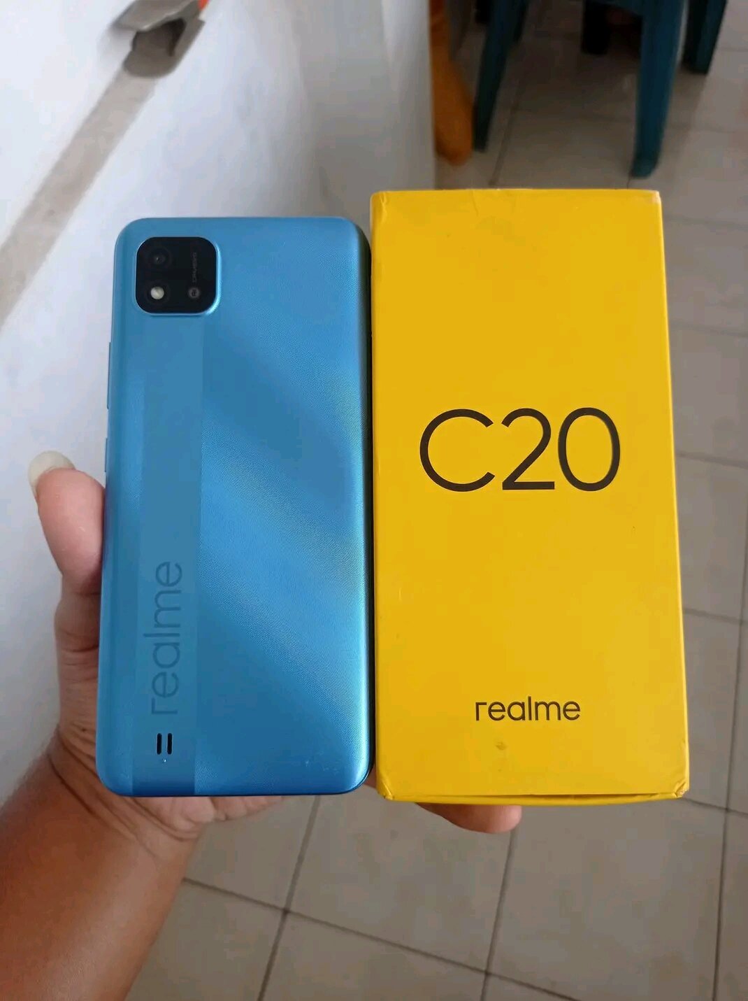 Handphone Realme c20 Second masih mulus garansi resmi ORI Indonesia Harga  985,000 Ringgit*Penghantaran Percuma