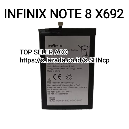 Infinix Note 8 X692 Original Baterai Battery Bl 51bx For Infinix Note 8