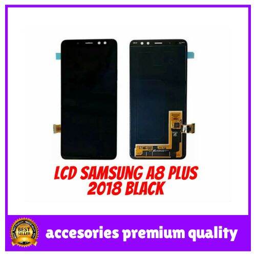 LCD SAMSUNG GALAXY A8 PLUS 2018 BLACK 