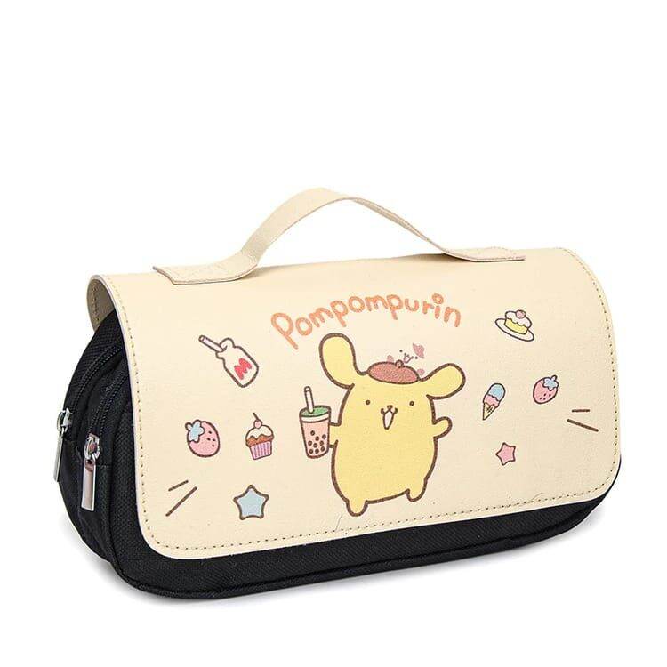 Tempat pensil aesthetic boneka Terbaru Pencil case cinnamoroll kotak pensil aesthetic premium import tempat pensil kawaii lucu terbaru Kado anak perempuan kotak pensil simpel