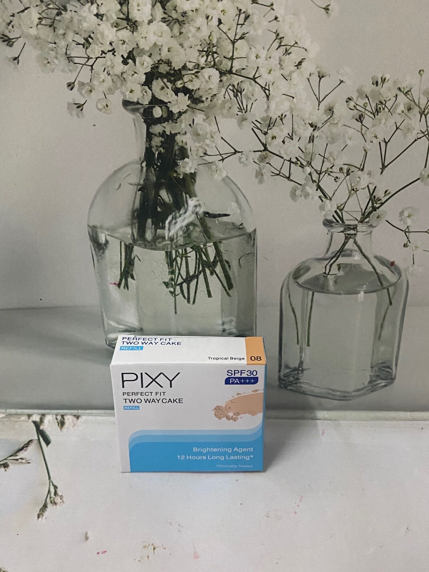 PIXY TWO WAY CAKE REFILL-TROPICAL BIEGE