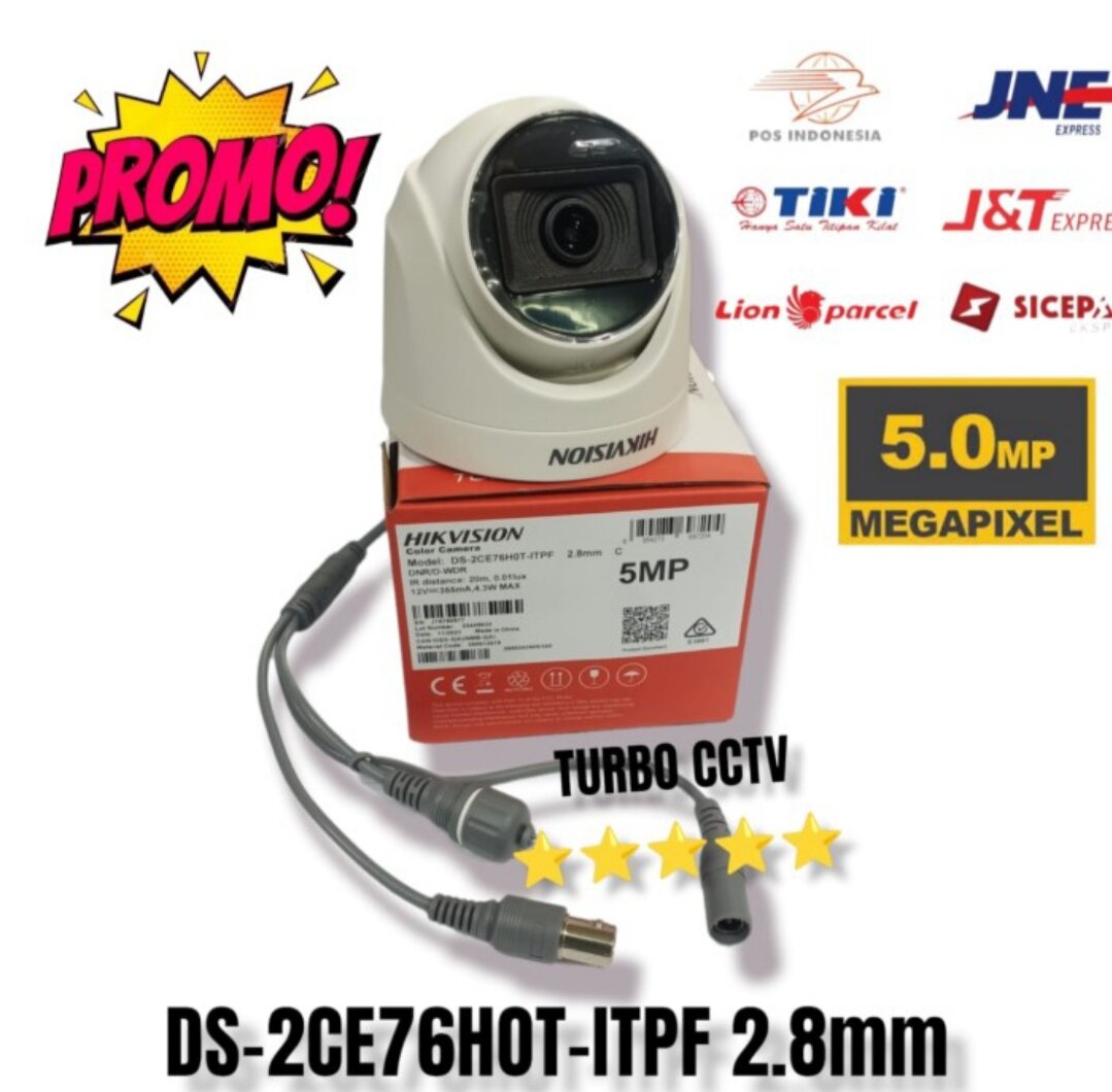 Camera Cctv Hikvision 5mp Indoor HD 2560p DS2CE76HOTITPF Kamera Indor