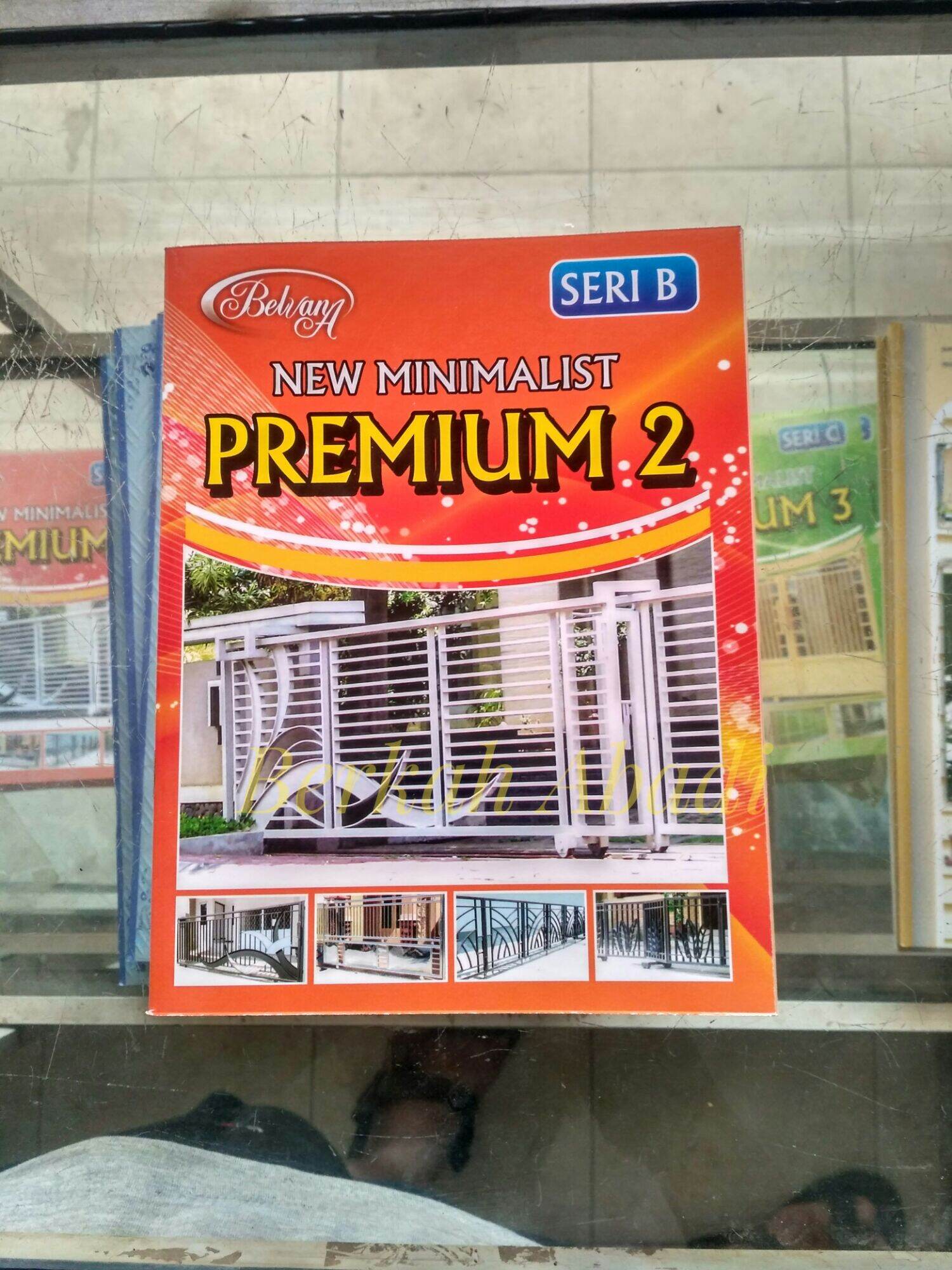 buku katalog album pagar tralis New minimalis Premium series Lazada